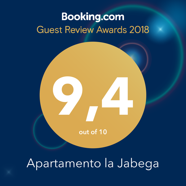 Booking Award 2018 - Jabega